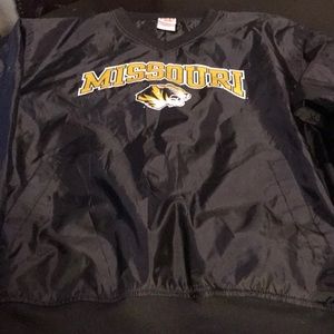 Perfect  Black XL U of Missouri Polyester Pullover